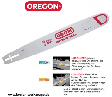 Oregon POWER MATCH Führungsschiene Schwert 3/8" 65 cm 1,5 mm 268RNDD009