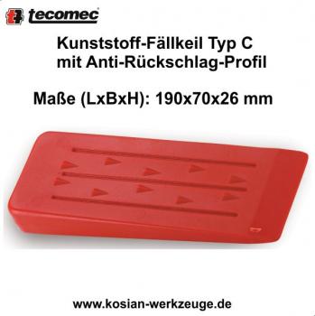 Tecomec Kunststoff-Fällkeil 190 mm