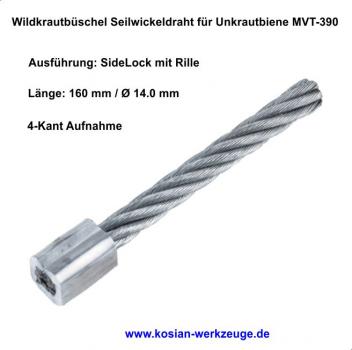 Ersatzzöpfe für UNKRAUTBIENE MVT-390 Seilwickeldraht