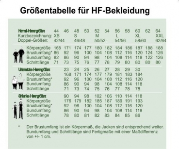 HF Schnittschutzlatzhose Bavaria 471 in Warnschutzfarbe