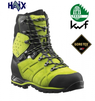Haix Protector Ultra 2.0 GTX Lime Green Schnittschutzstiefel