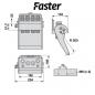 Preview: Faster Multikuppler 2PS06 FC 4x1/2 komplett