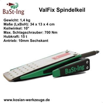 BaSt-Ing Spindelkeil ValFix 15 t Hubkraft