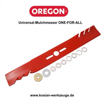 Oregon gerades Universal-Mulchmesser ONE-FOR-ALL 45,1 cm