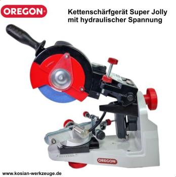 Preview: Oregon Kettenschärfgerät Super Jolly mit hydraulischer Spannung Neues Modell 2025 Preview: Oregon Kettenschärfgerät Super Jolly mit hydraulischer Spannung Neues Modell 2025