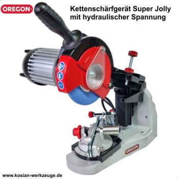 Preview: Oregon Kettenschärfgerät Super Jolly mit hydraulischer Spannung Neues Modell 2025 Preview: Oregon Kettenschärfgerät Super Jolly mit hydraulischer Spannung Neues Modell 2025