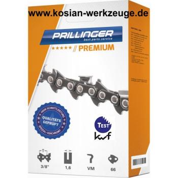 Prillinger Premium Sägekette Vollmeißelkette 3/8" 45 cm 1,6 mm 66 Treibglieder