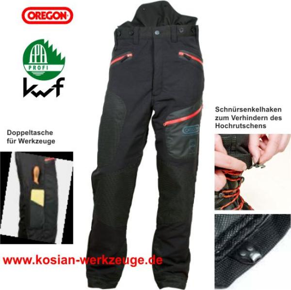 Oregon Schnittschutzhose Fiordland 2  Neues Modell